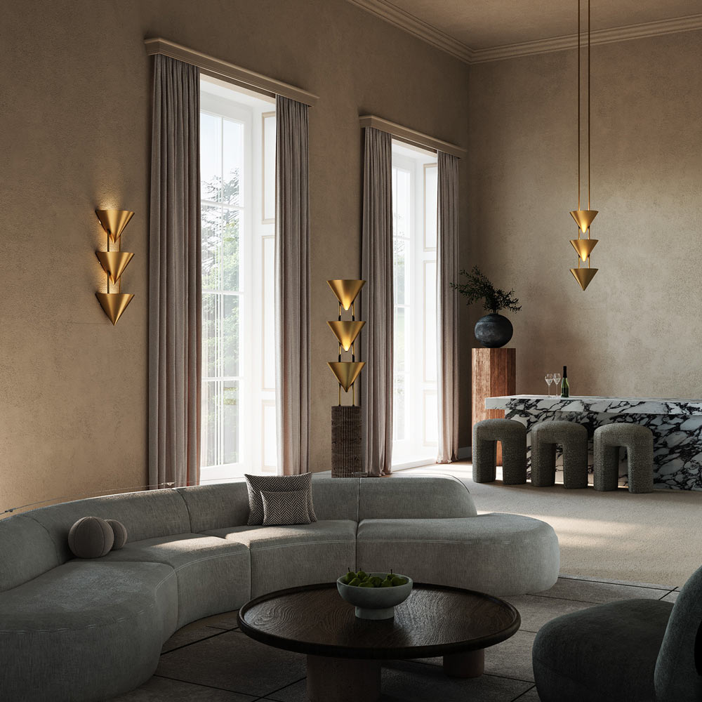 Versus Wall Light in living room.