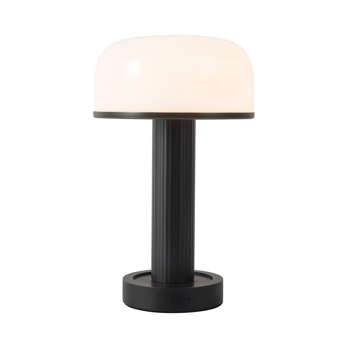 Vienna LED Rechargeable Table Lamp in Urban Bronze.