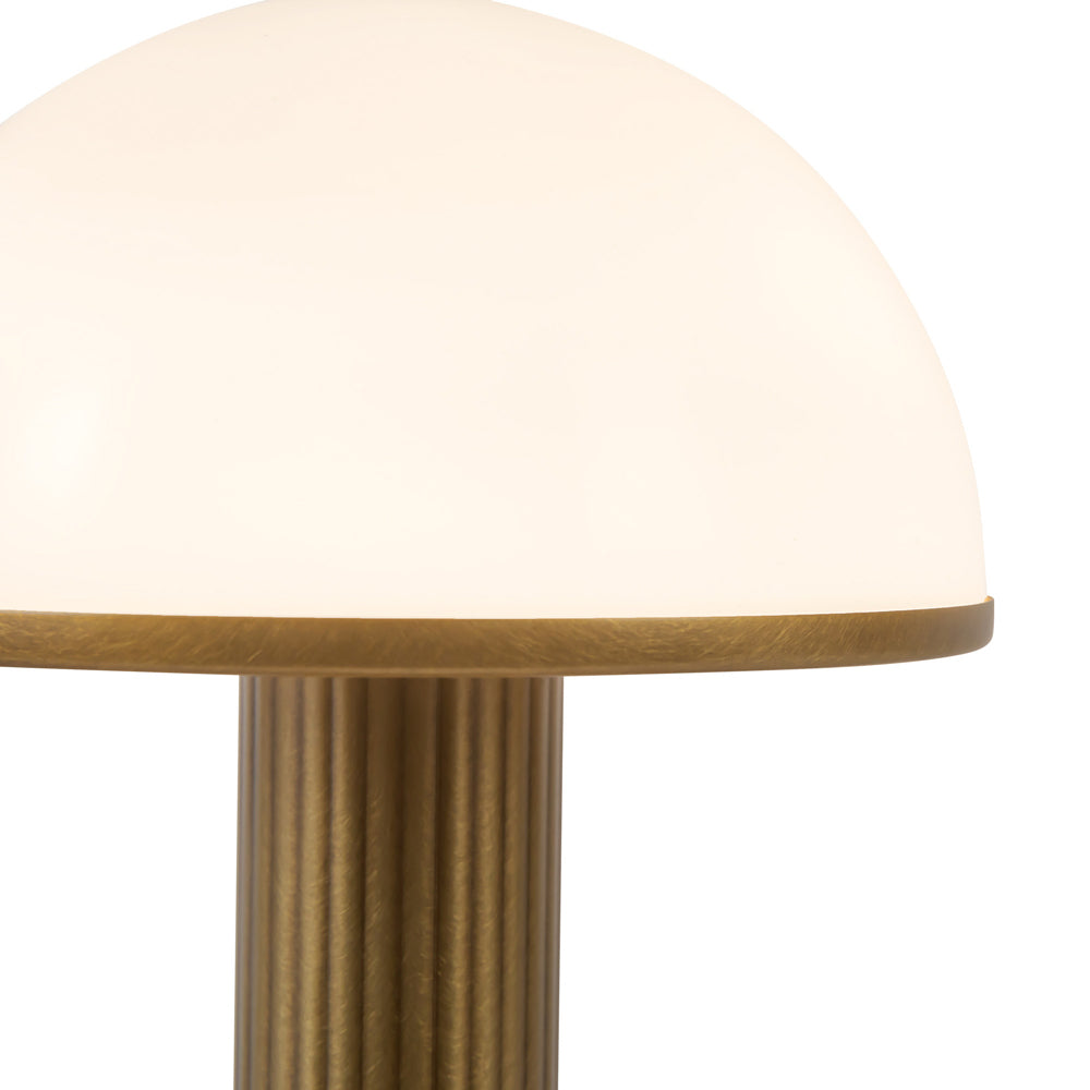 Vienna Round LED Rechargeable Table Lamp in Detail.