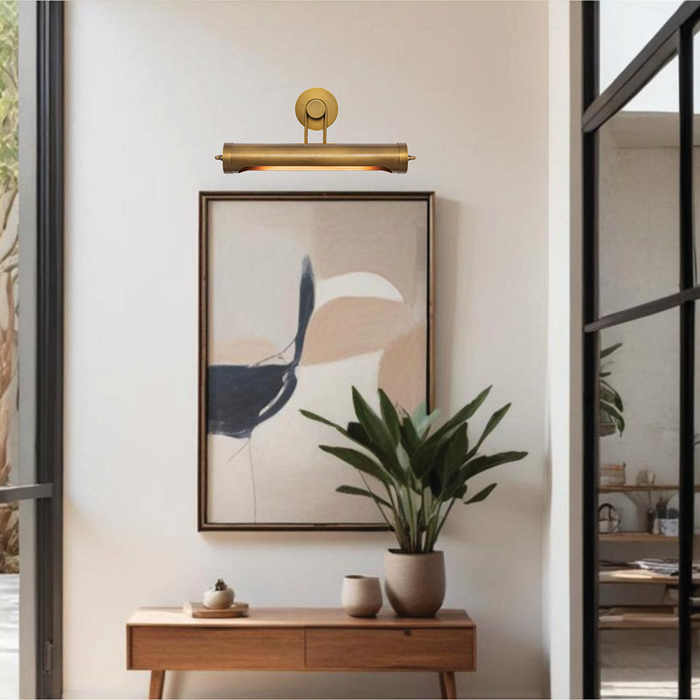 Wynwood Wall Light in hallway.