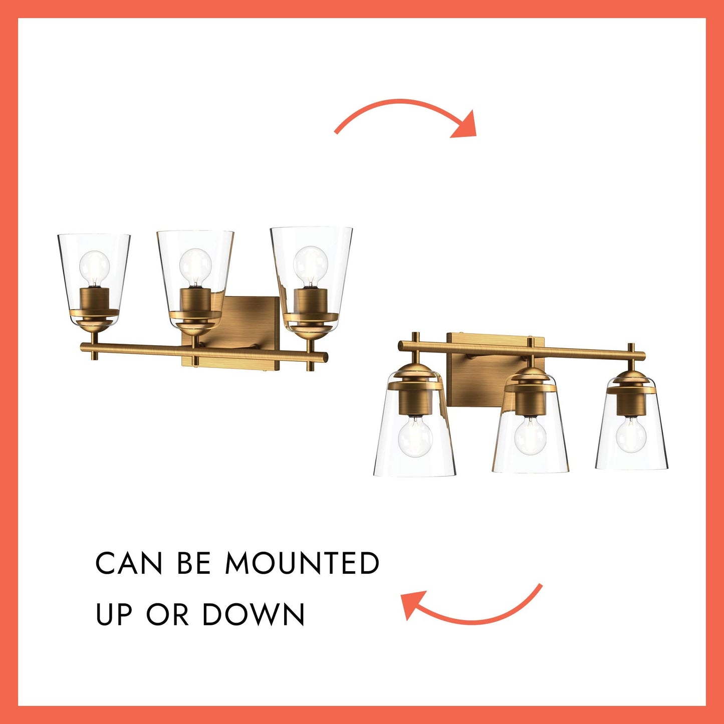 Addison Vanity Wall Light in Detail.