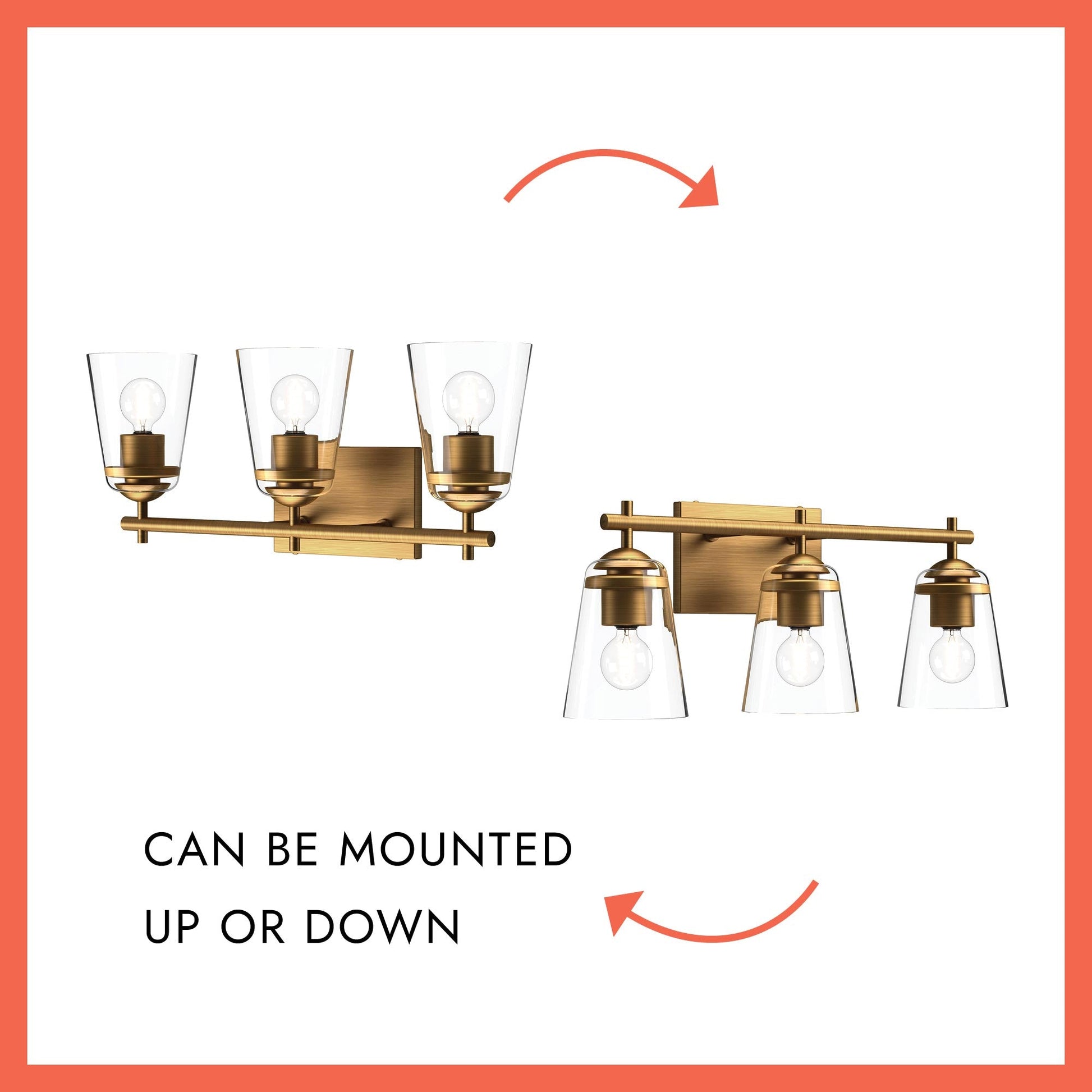 Addison Vanity Wall Light in Detail.