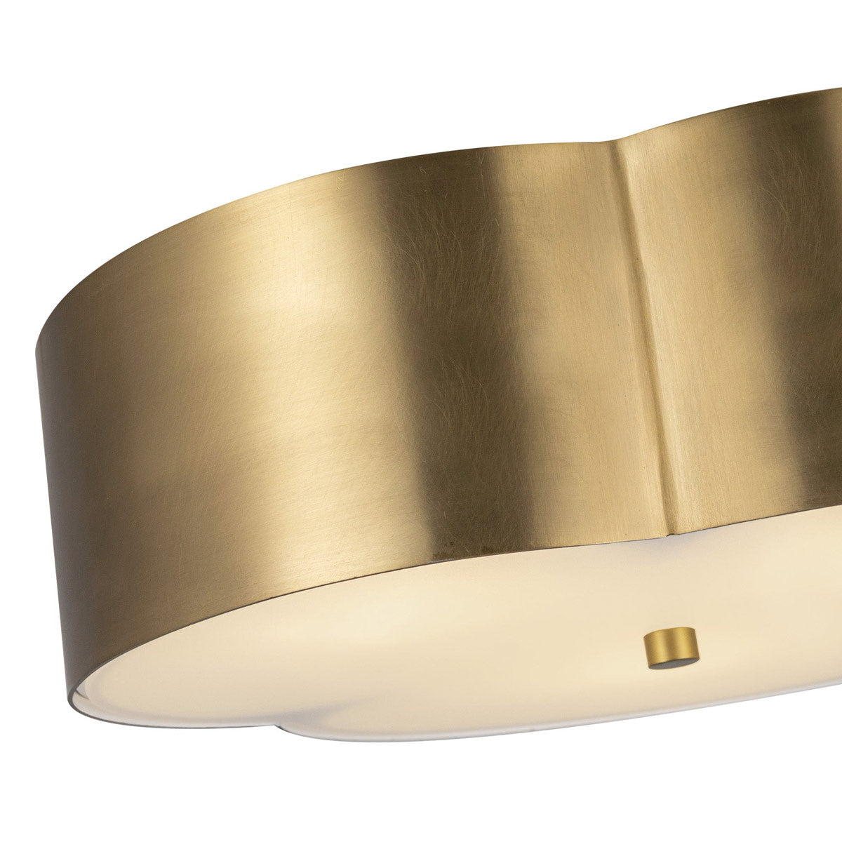 Adella Flush Mount Ceiling Light in Detail.