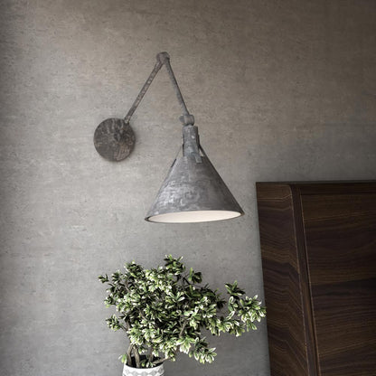 Archer Adjustable Wall Light in Detail.