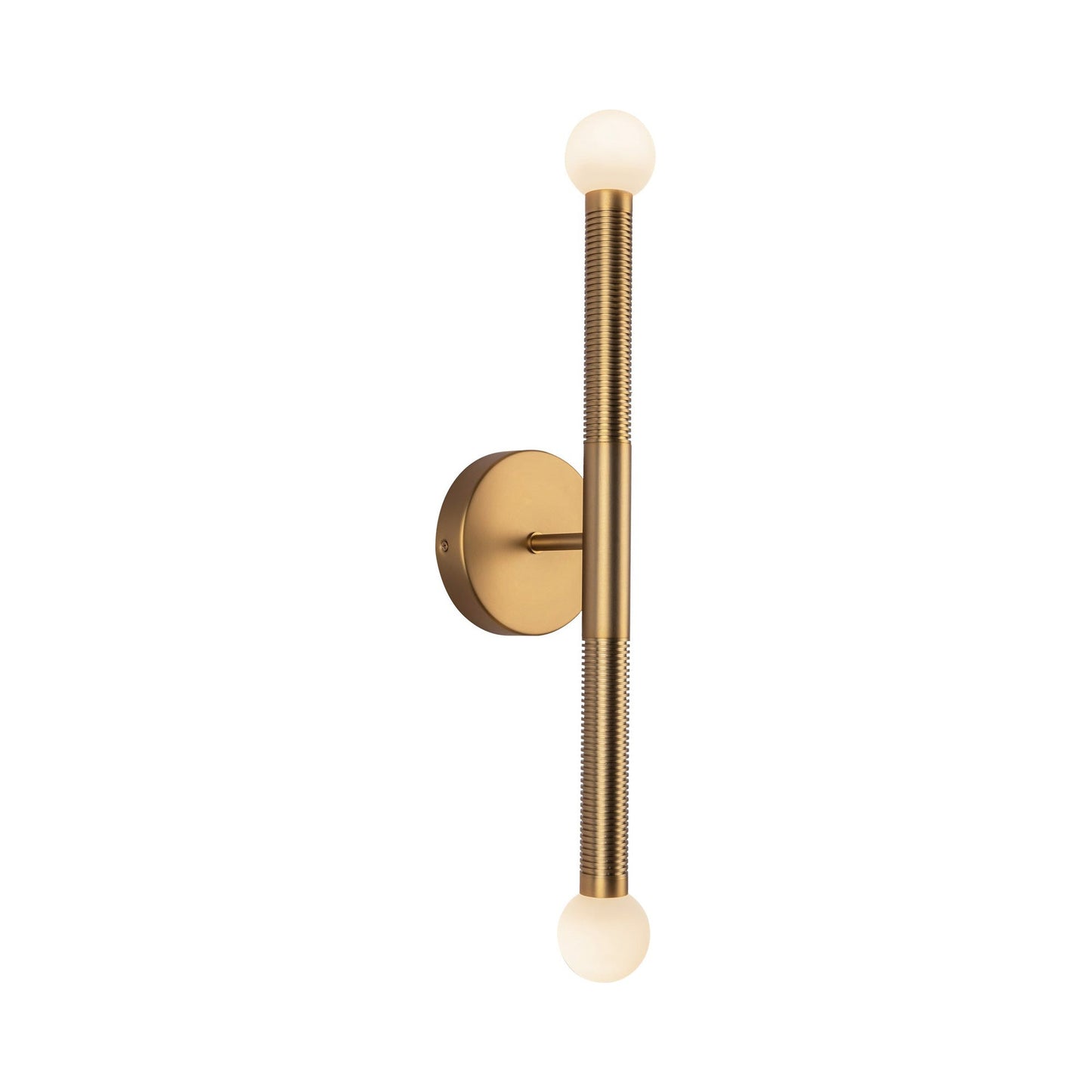 Arden LED Bath Vanity Light in Brushed Gold (Without Shade).