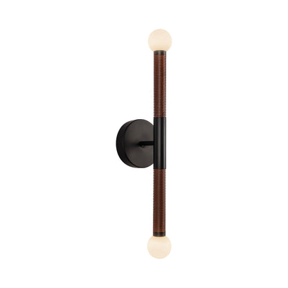 Arden LED Bath Vanity Light in Matte Black (Without Shade).