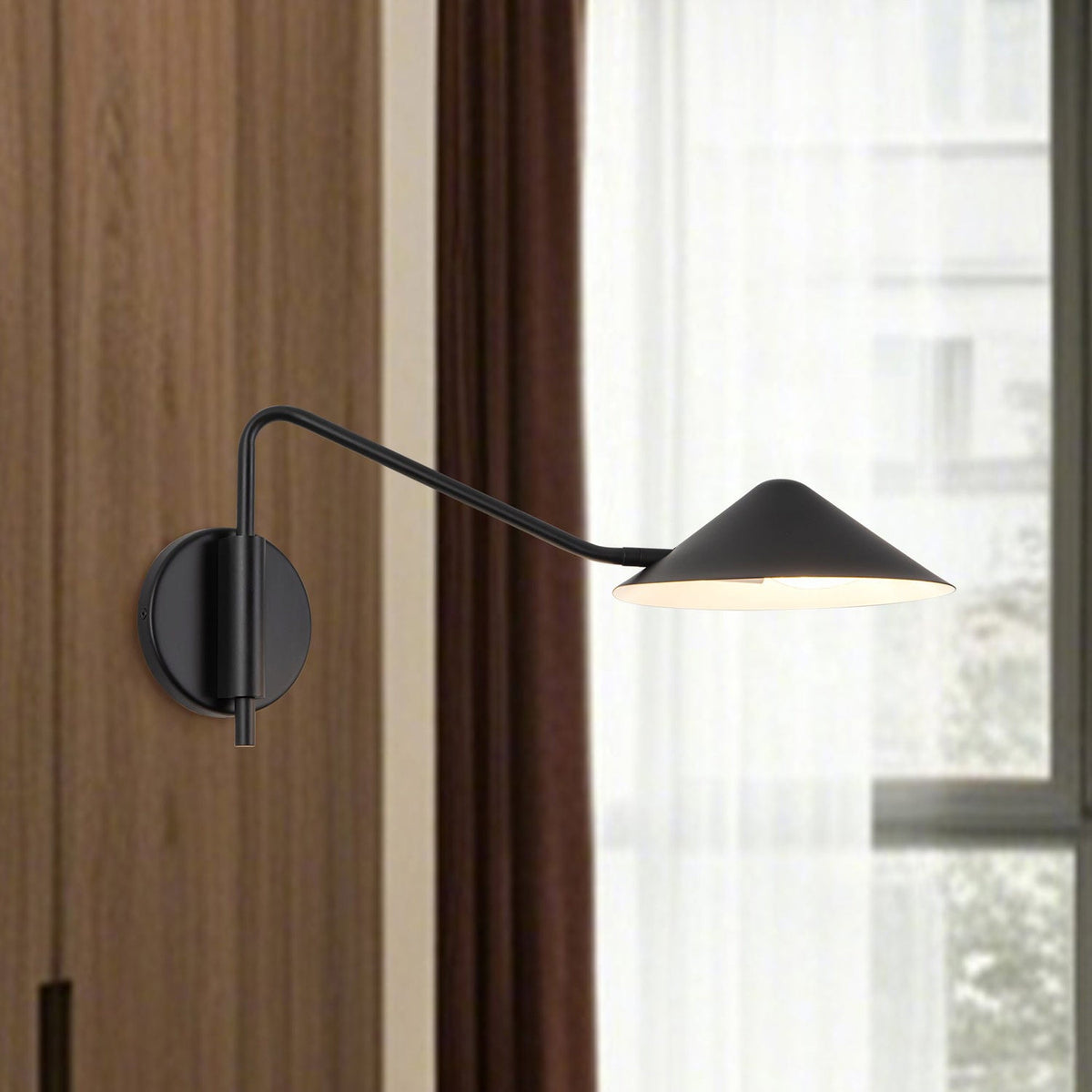 Ashford Arm Wall Light in Detail.