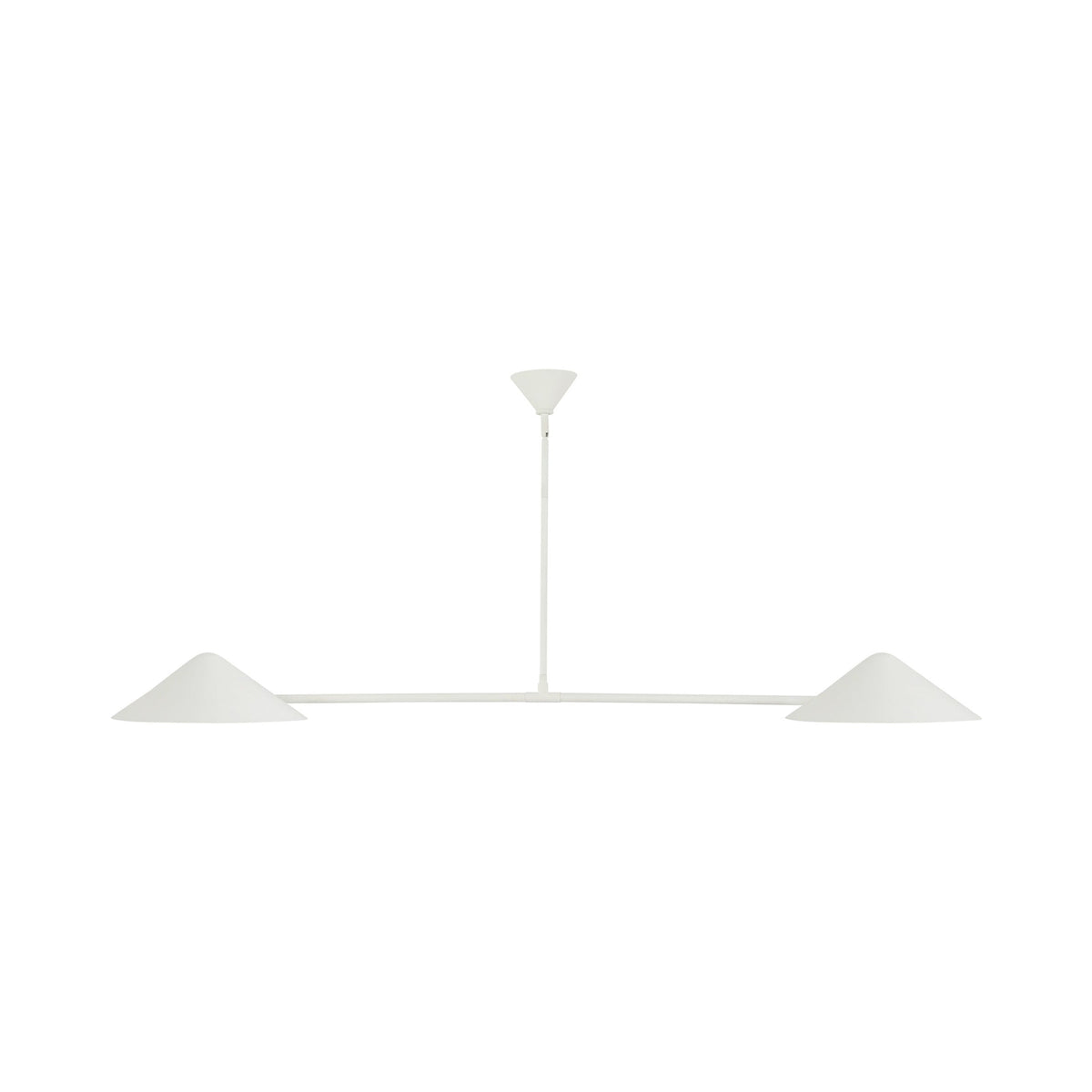 Ashford Linear Pendant Light in Antique White.