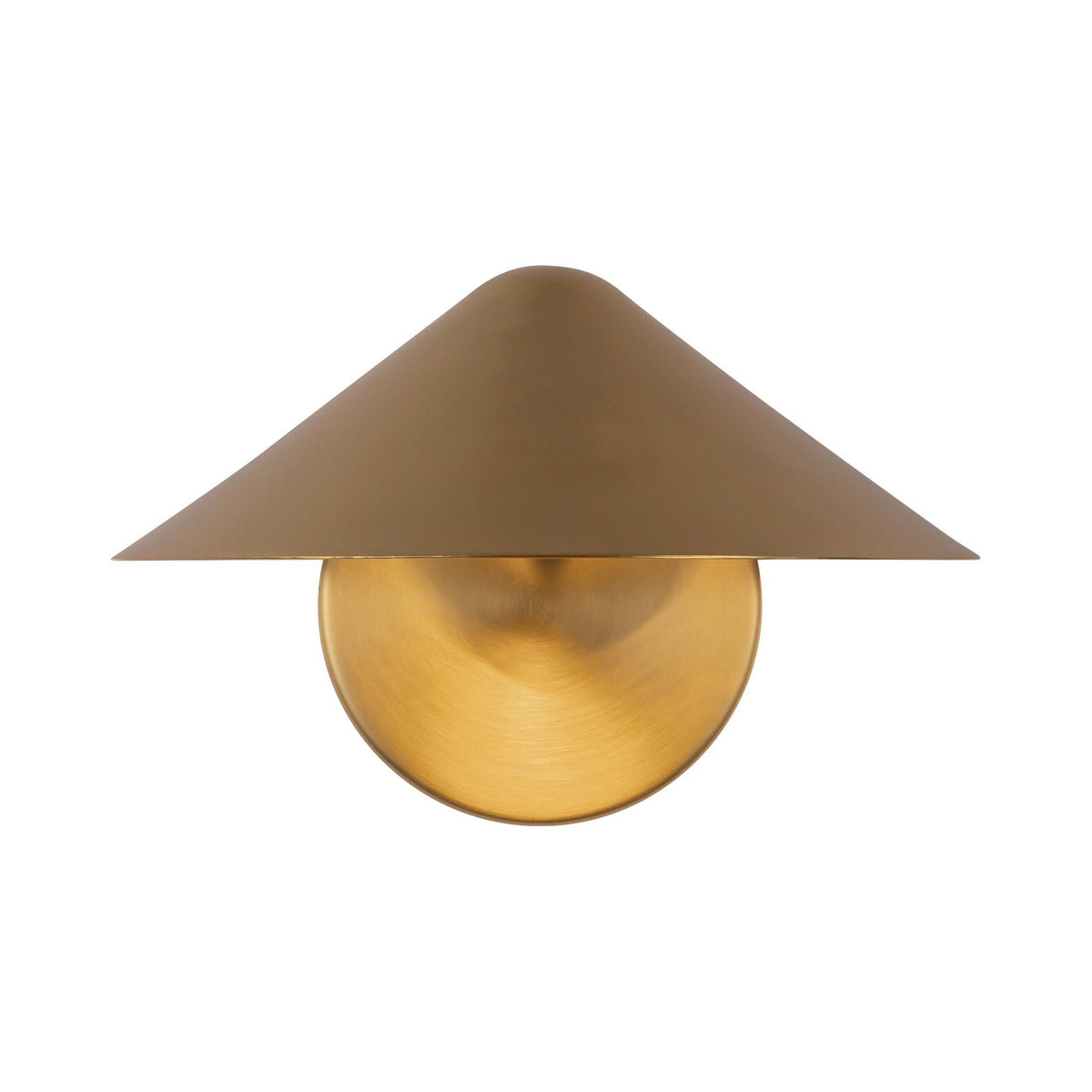 Ashford Wall Light in Brushed Gold.