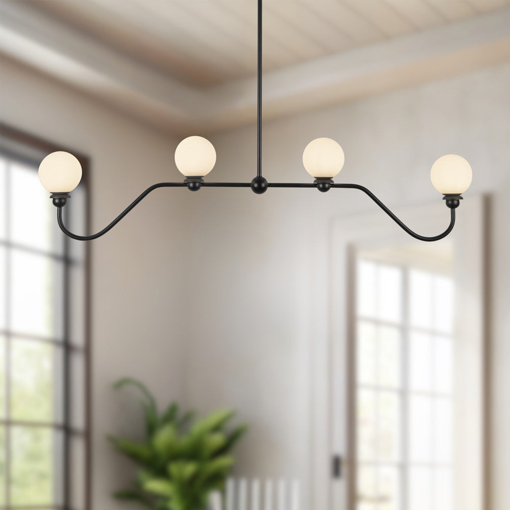 Beckett Linear Pendant Light in Detail.