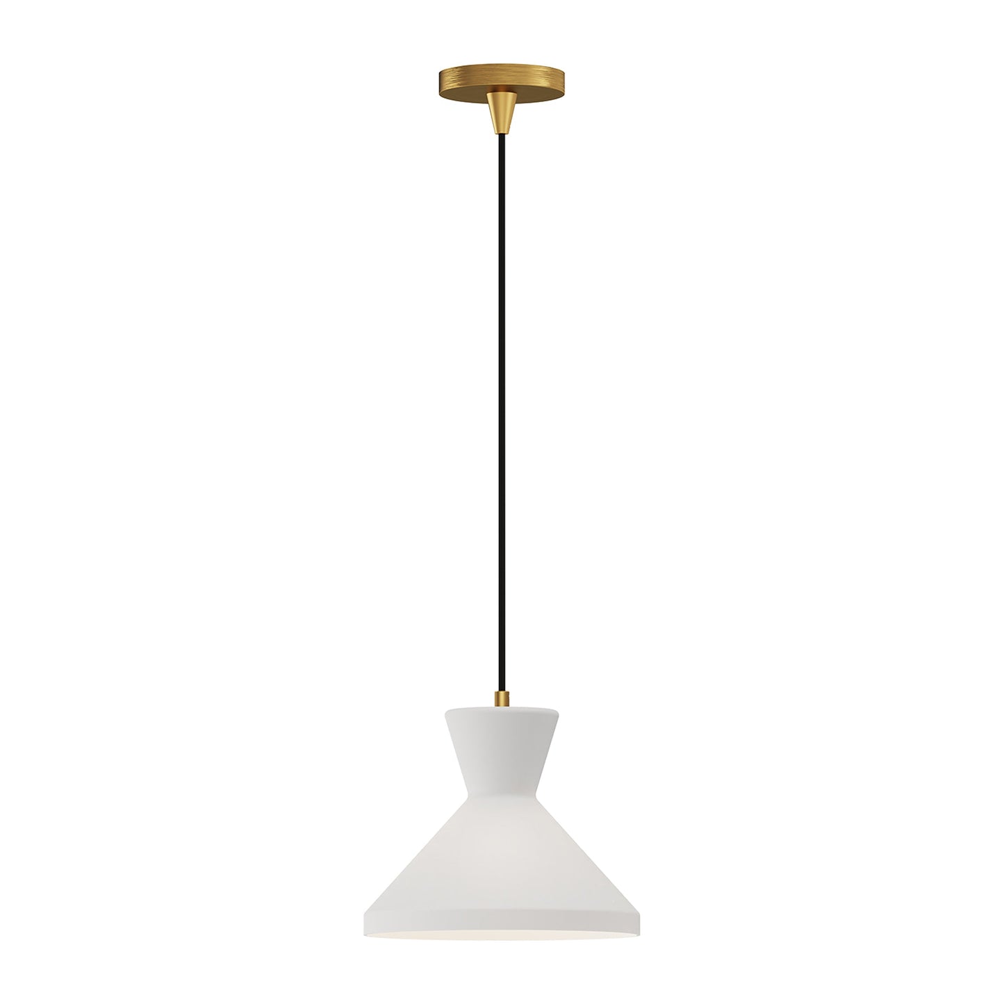 Betty Pendant Light in Aged Gold (10.25-Inch).