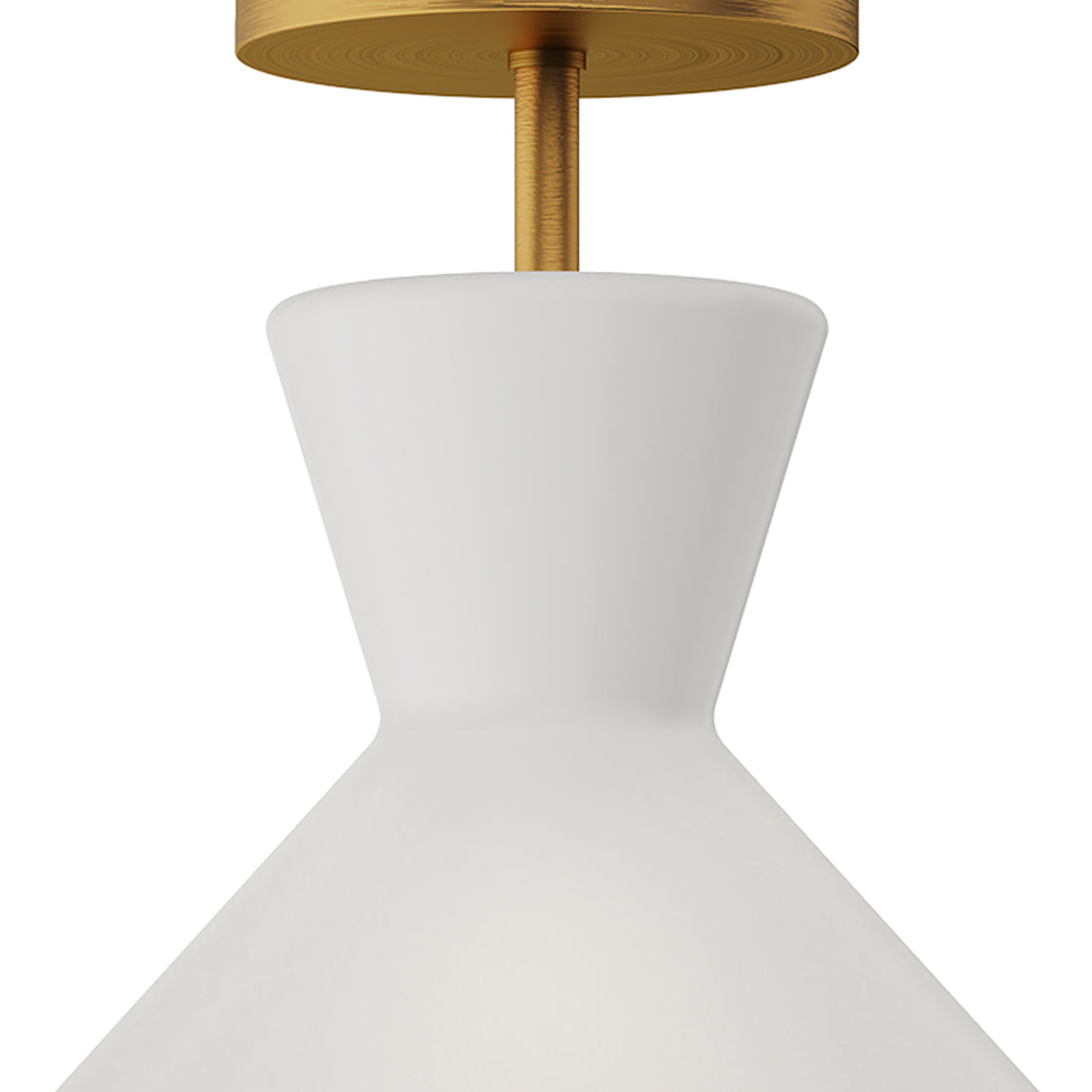 Betty Semi Flush Mount Ceiling Light in Detail.