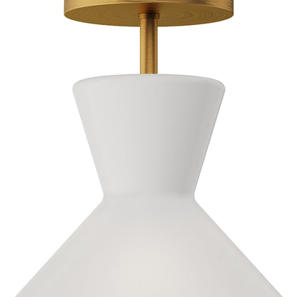 Betty Semi Flush Mount Ceiling Light in Detail.