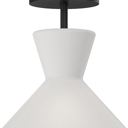 Betty Semi Flush Mount Ceiling Light in Detail.