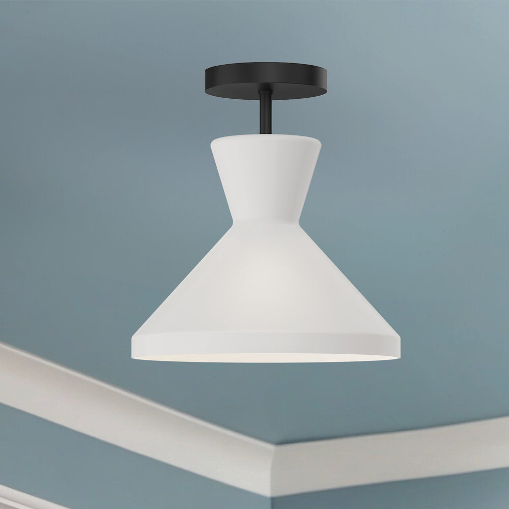 Betty Semi Flush Mount Ceiling Light in Detail.