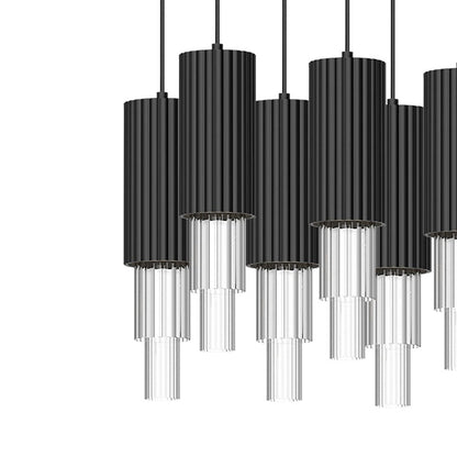 Bordeaux Linear LED Pendant Light in Detail.