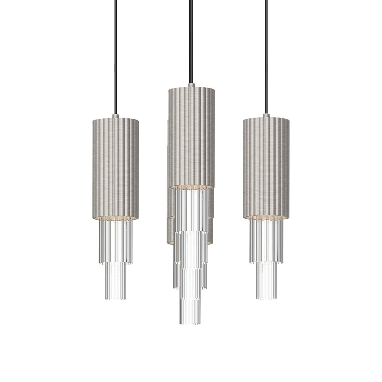 Bordeaux Multi Light LED Pendant Light in Detail.