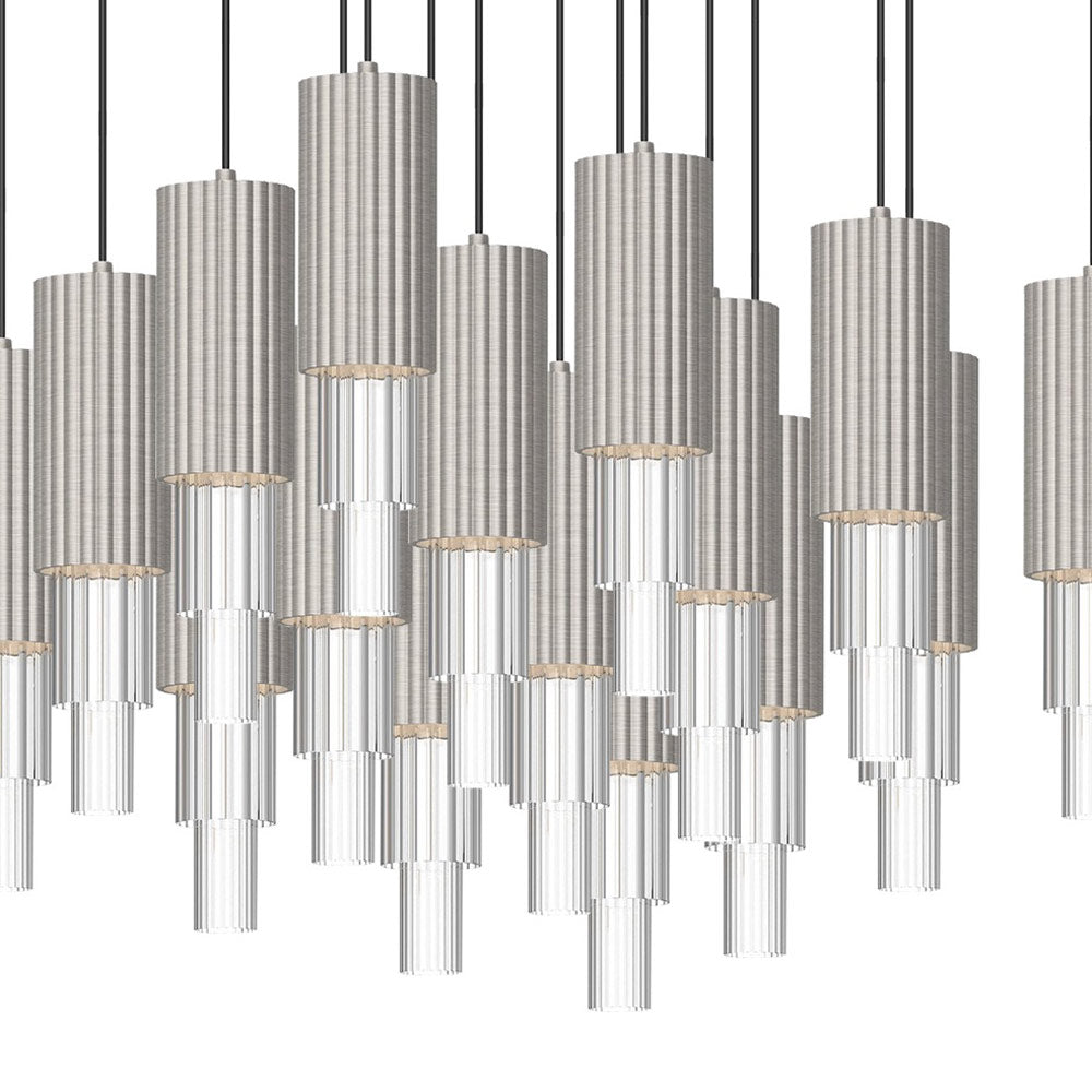 Bordeaux Square LED Pendant Light in Detail.