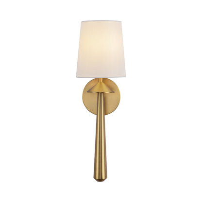 Bridgette Bath Wall Light in Brushed Gold.