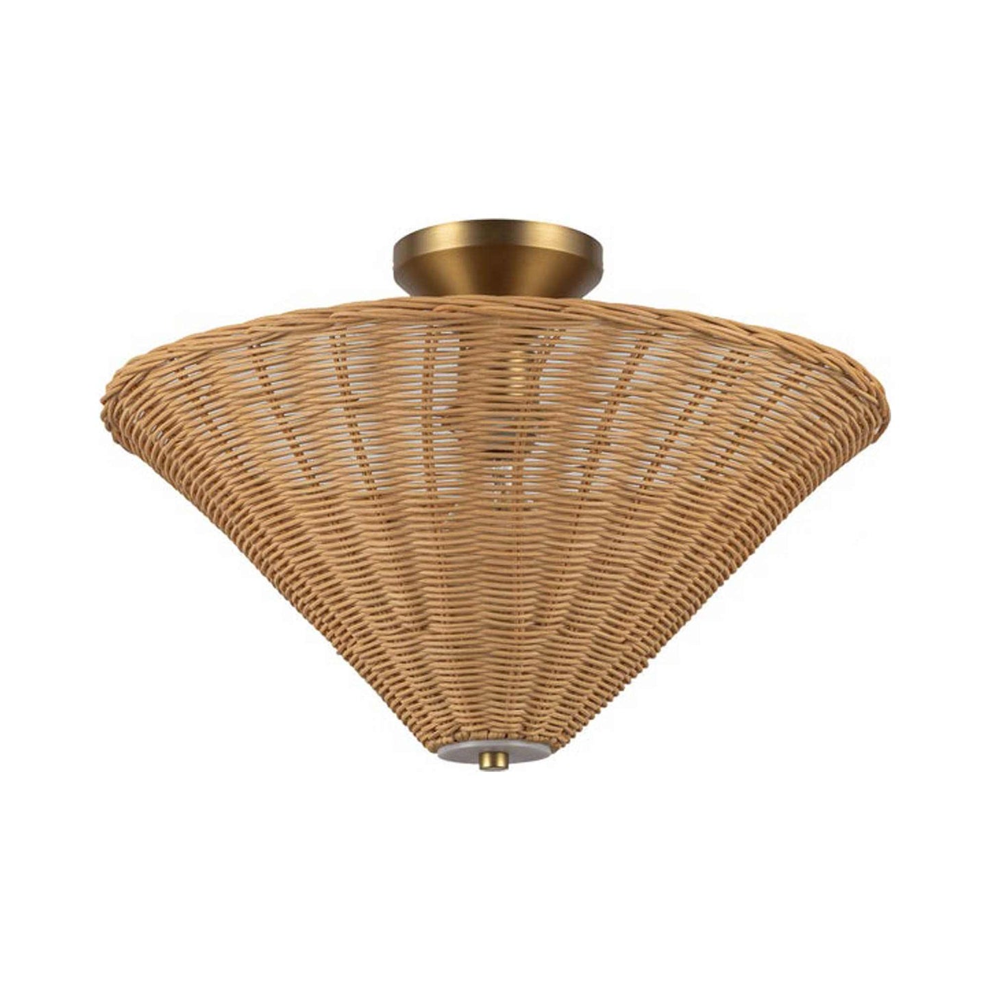 Bridgette Semi Flush Mount Ceiling Light in Detail.