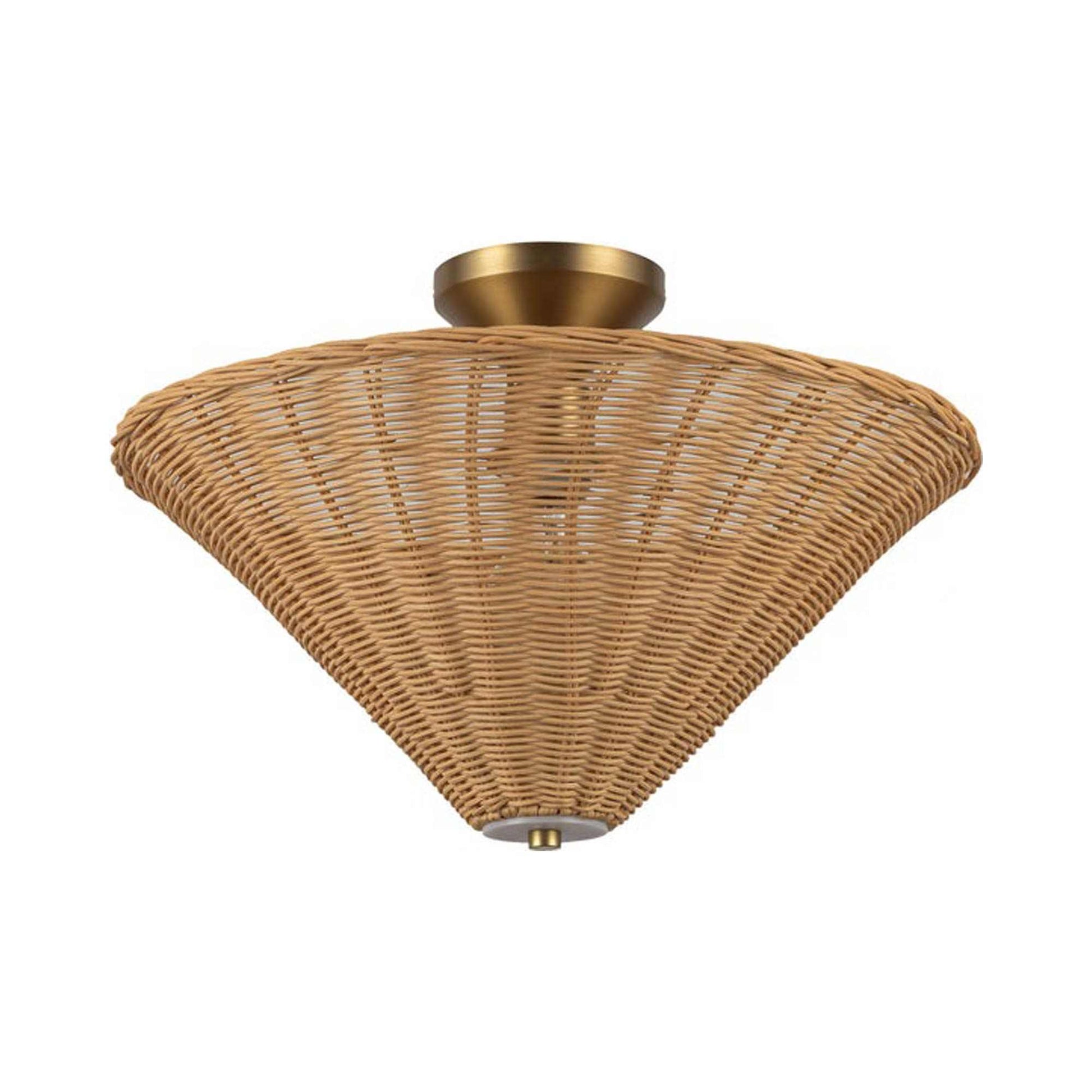 Bridgette Semi Flush Mount Ceiling Light in Detail.