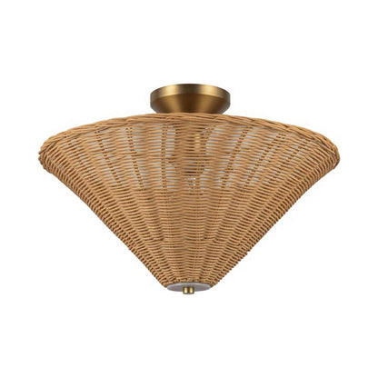 Bridgette Semi Flush Mount Ceiling Light in Detail.
