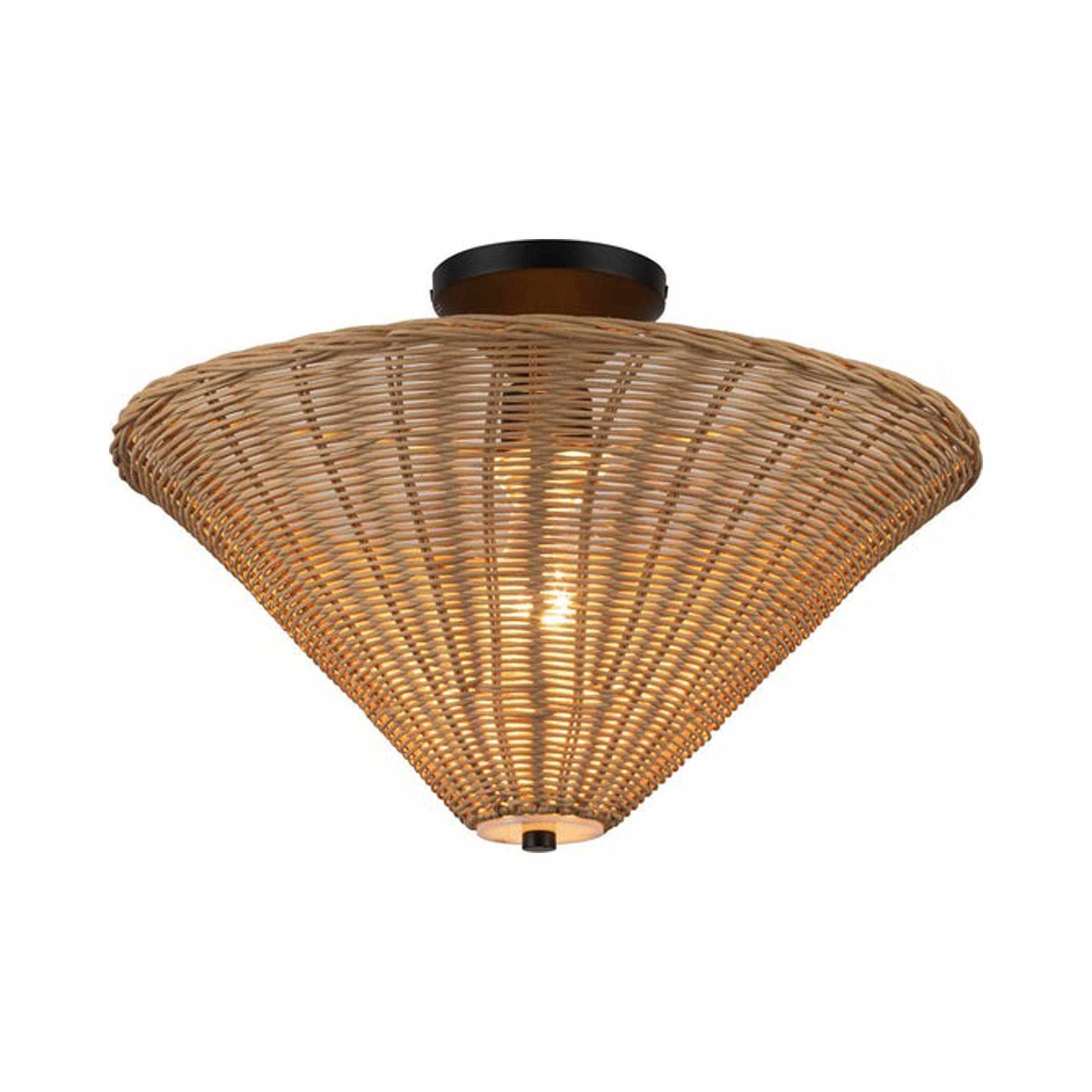 Bridgette Semi Flush Mount Ceiling Light in Detail.