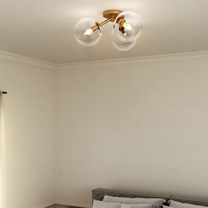 Cassia Semi Flush Mount Ceiling Light in Detail.