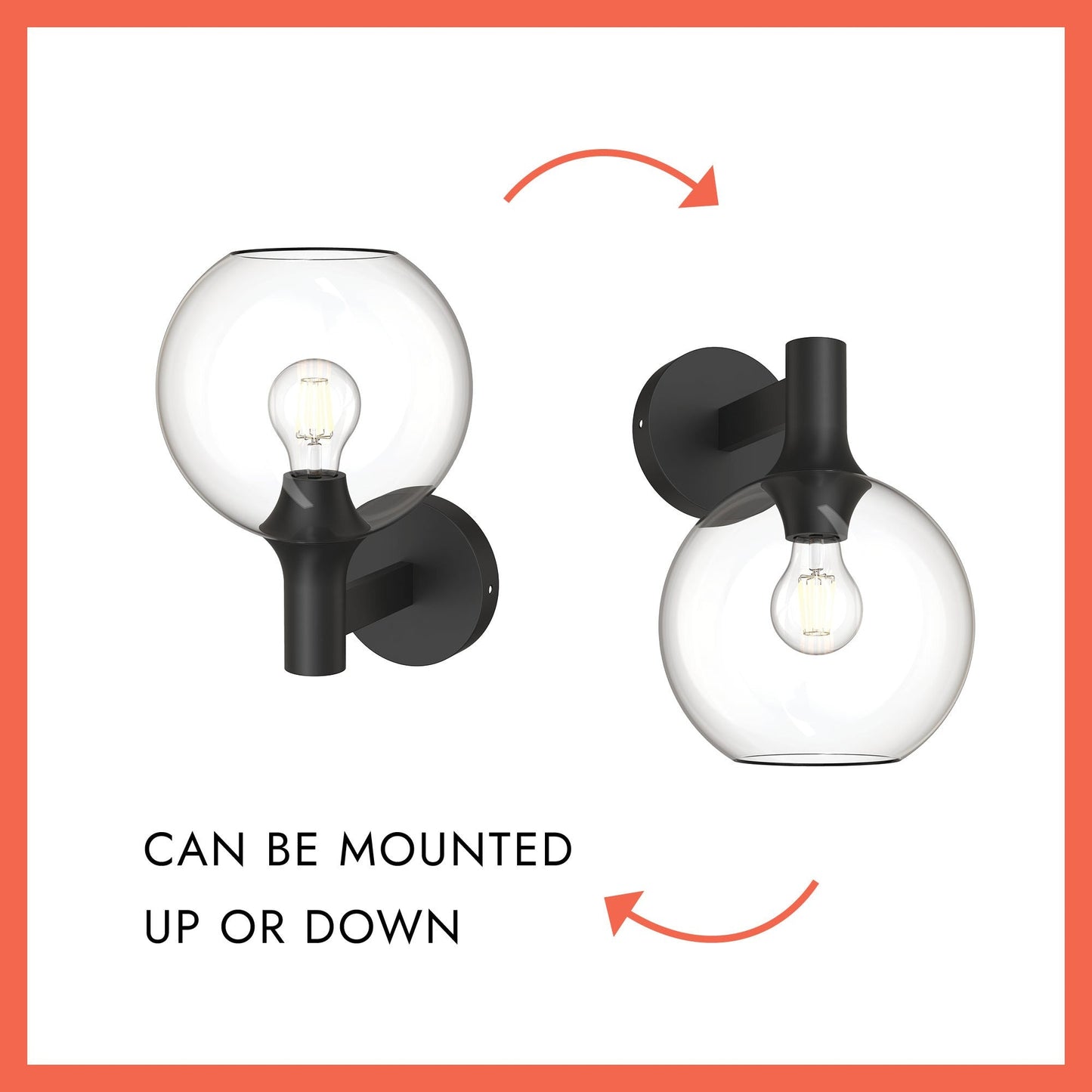 Castilla Bath Wall Light in Detail.