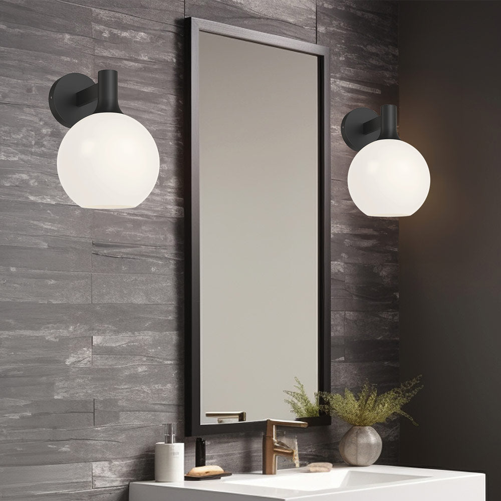 Castilla Bath Wall Light in bathroom.