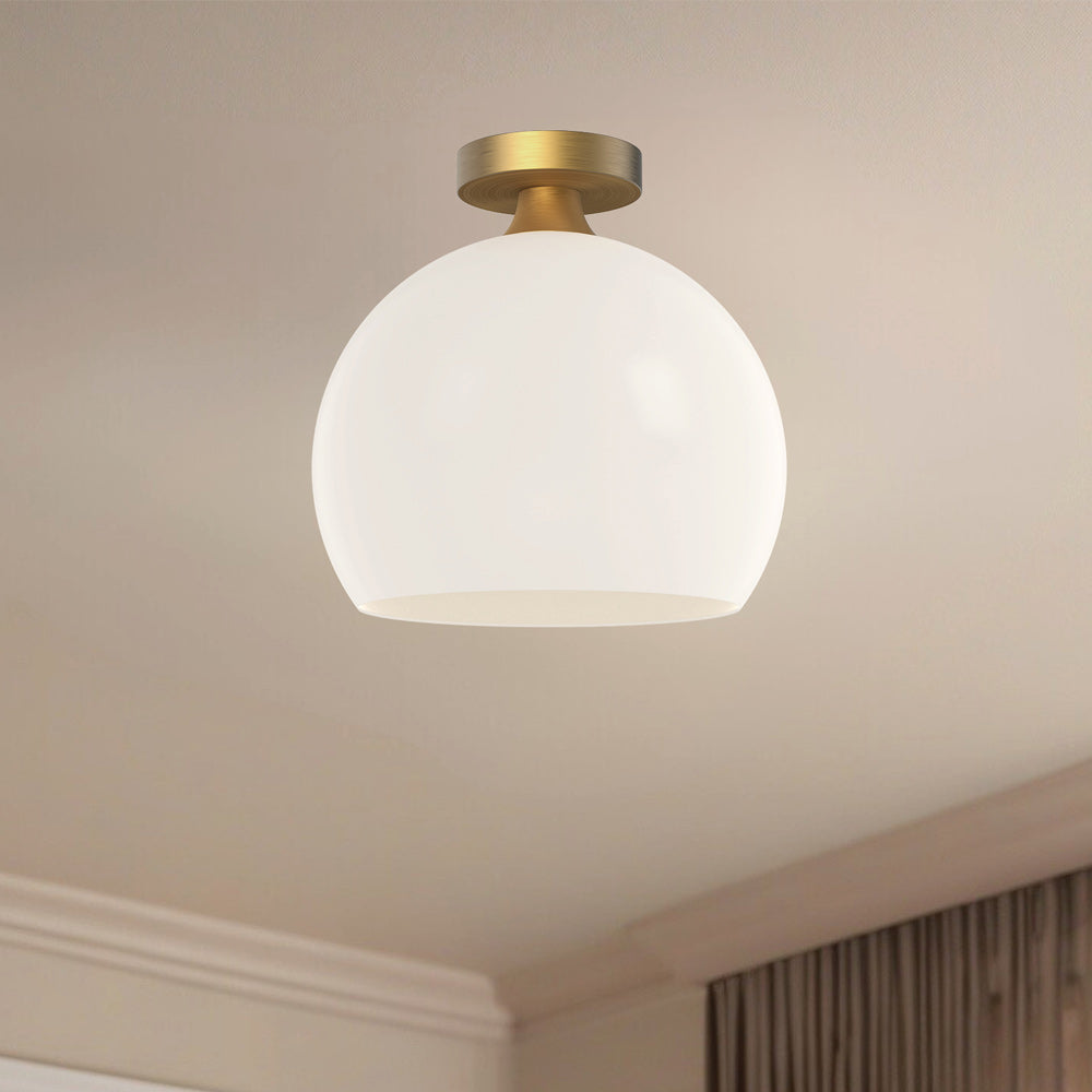 Castilla Flush Mount Ceiling Light in Detail.
