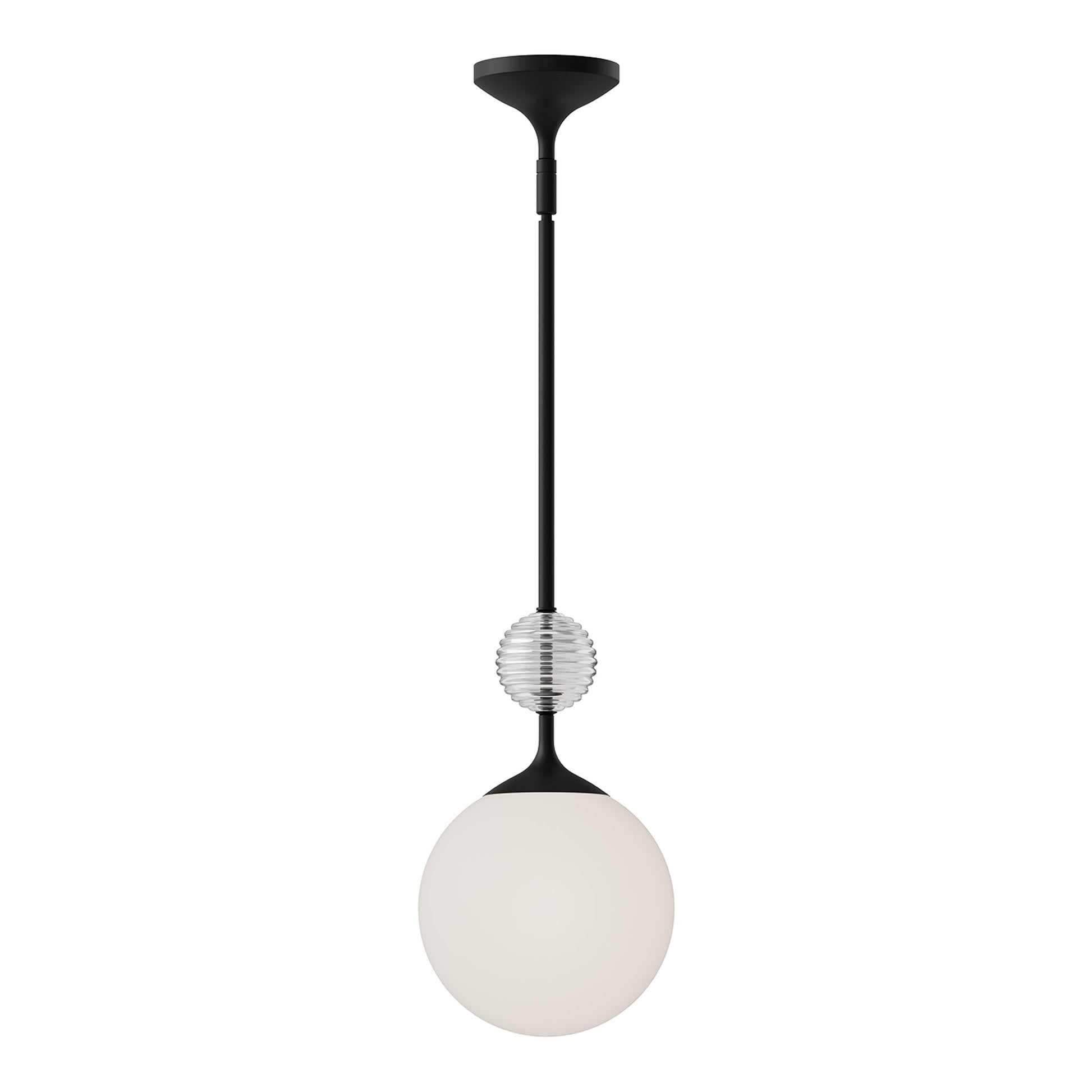 Celia Pendant Light in Matte Black.