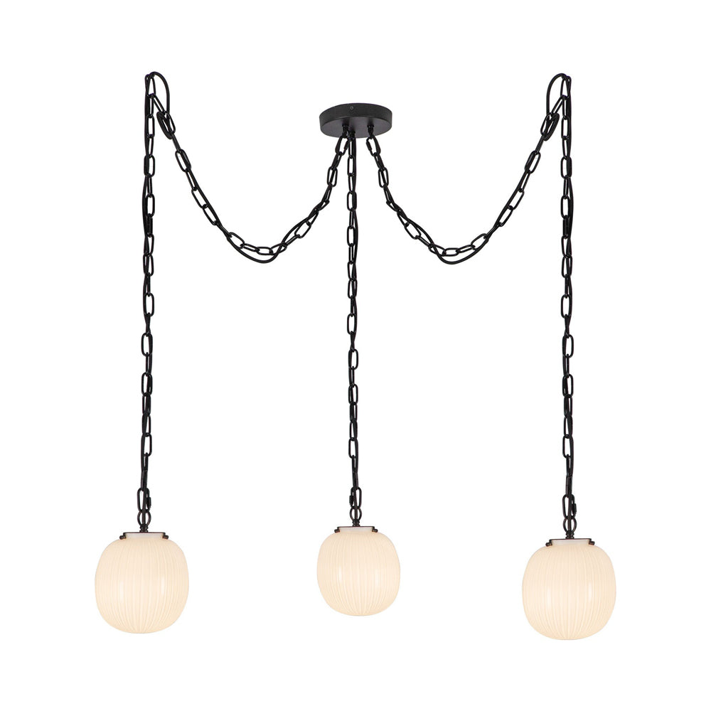 Cherise Multi Light Pendant Light in Detail.