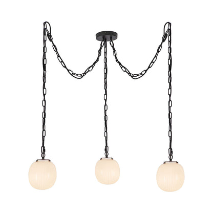 Cherise Multi Light Pendant Light in Detail.