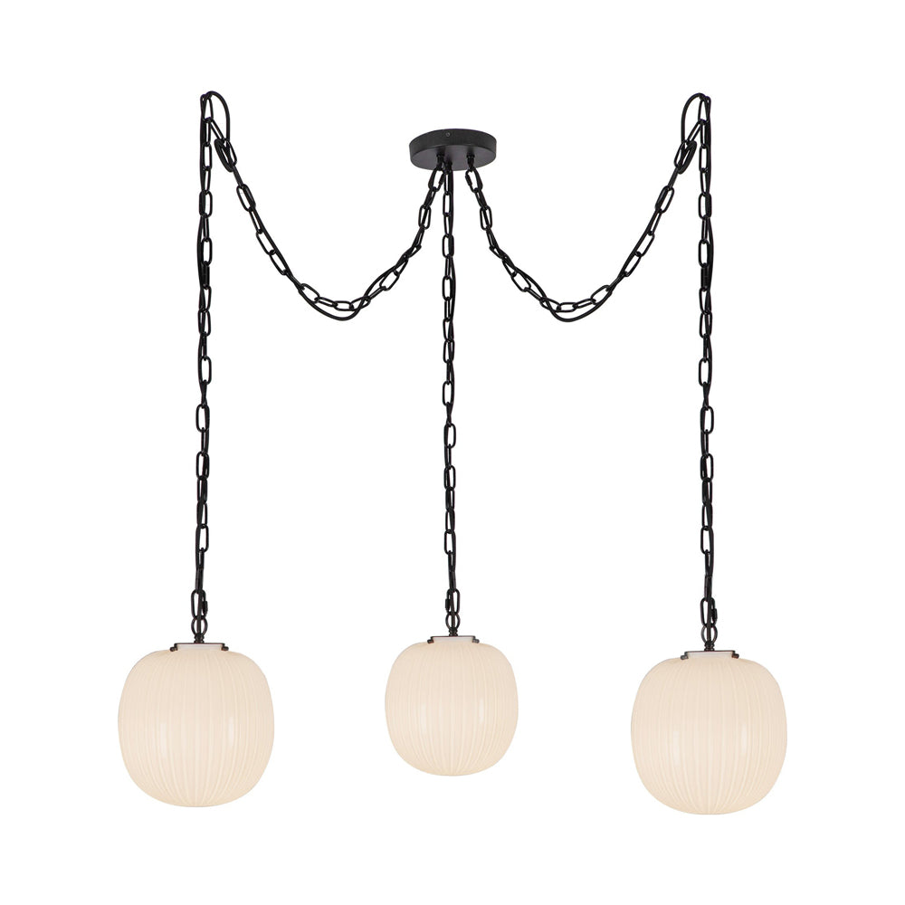 Cherise Multi Light Pendant Light in Detail.