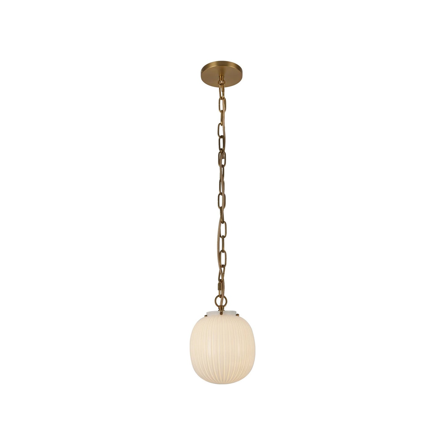 Cherise Pendant Light in Brushed Gold (Small).