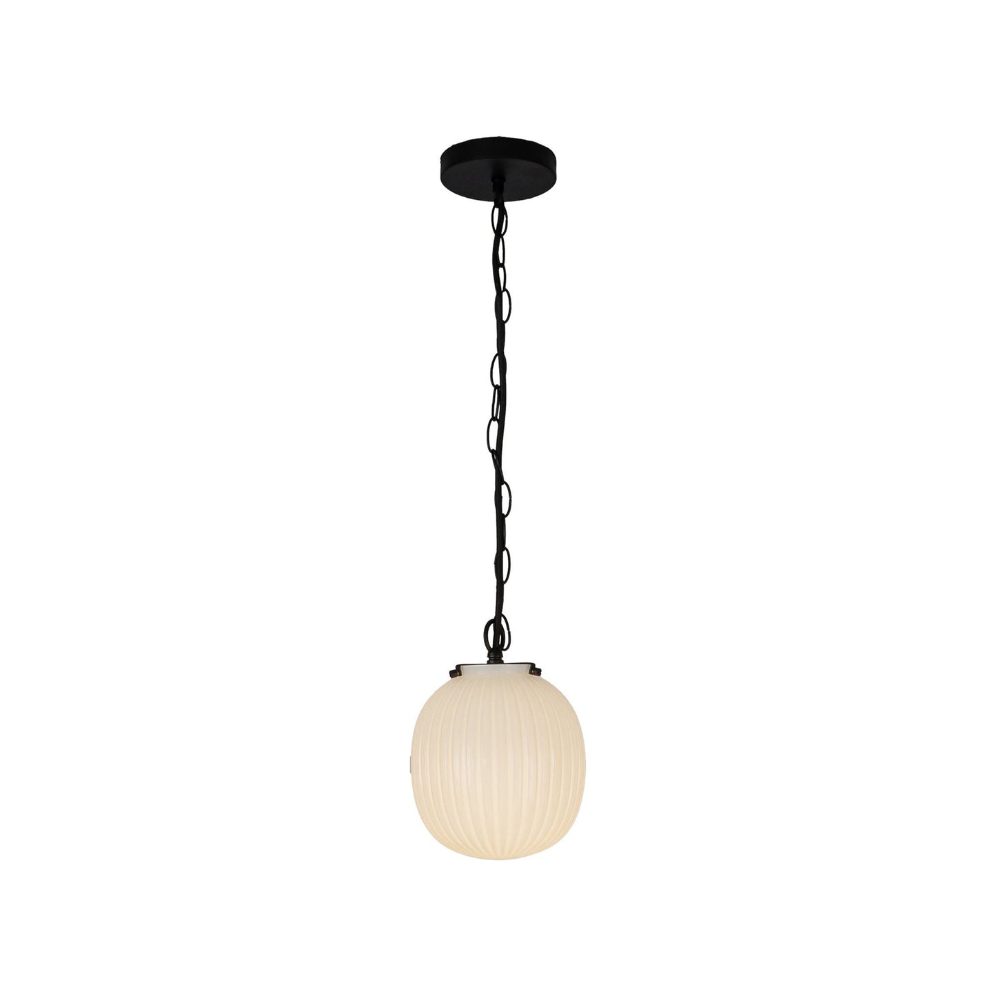 Cherise Pendant Light in Matte Black (Small).