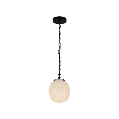 Cherise Pendant Light in Matte Black (Small).