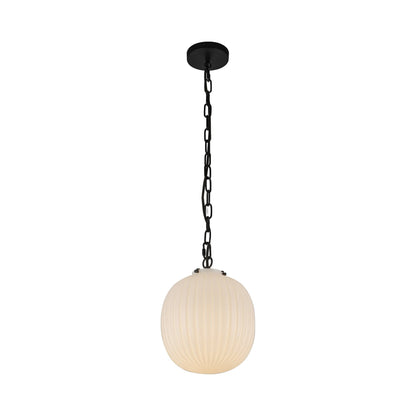 Cherise Pendant Light in Matte Black (Large).
