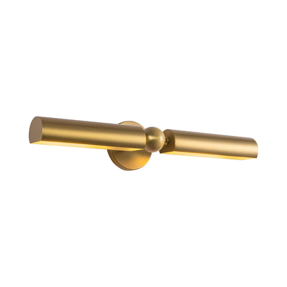 Cole Picture Light in Brushed Gold.