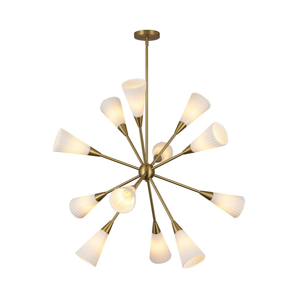 Cosmo Chandelier in Detail.