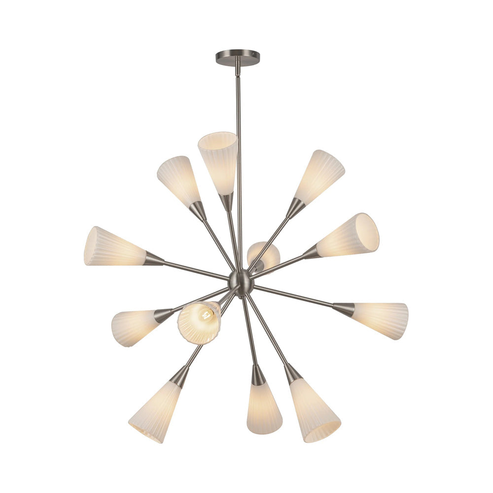 Cosmo Chandelier in Detail.