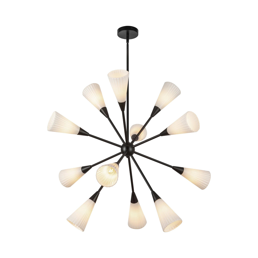 Cosmo Chandelier in Detail.