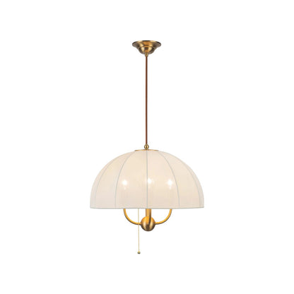 Crosby Pendant Light in Brushed Gold (Small).