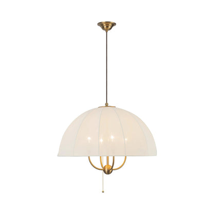 Crosby Pendant Light in Brushed Gold (Large).