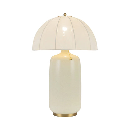 Crosby Table Lamp in Brushed Gold.
