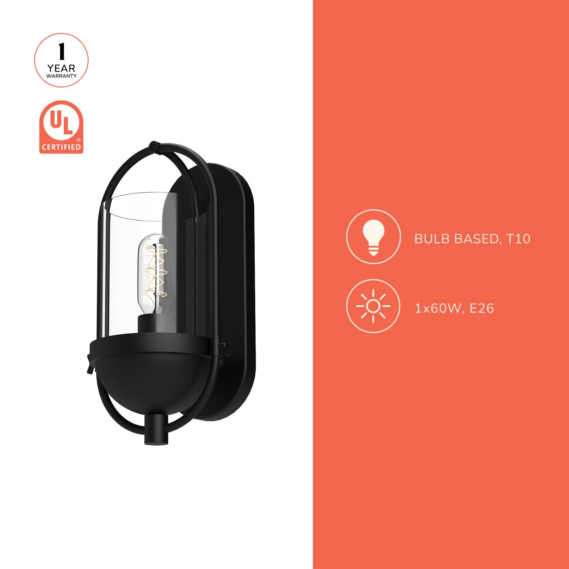 Cyrus Bath Wall Light in Detail.