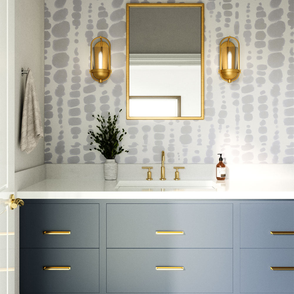 Cyrus Bath Wall Light in bathroom.