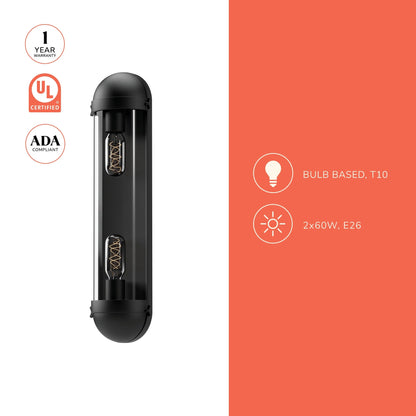 Cyrus Vanity Light in Detail.