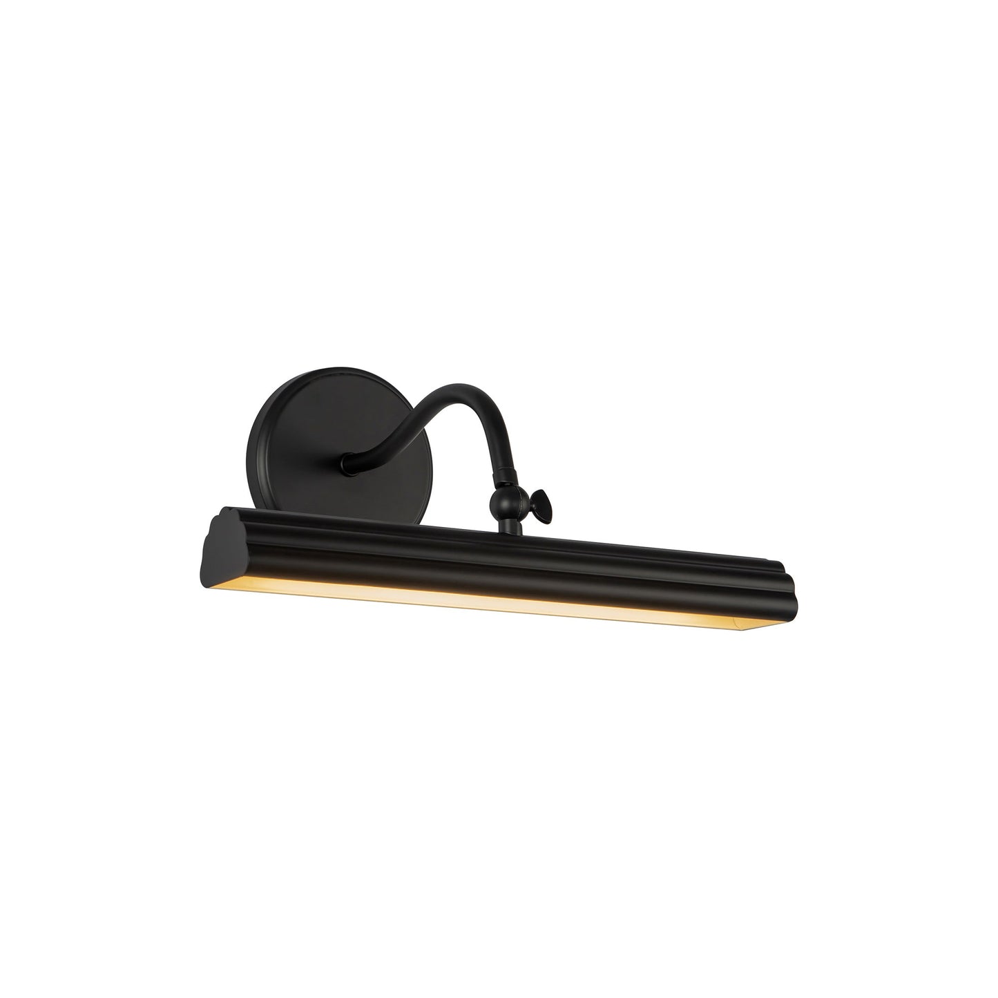 Dottie LED Picture Light in Matte Black (14-Inch).